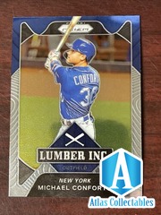 2021 Prizm Baseball Michael Conforto Lumber Inc. Insert #L17 Mets